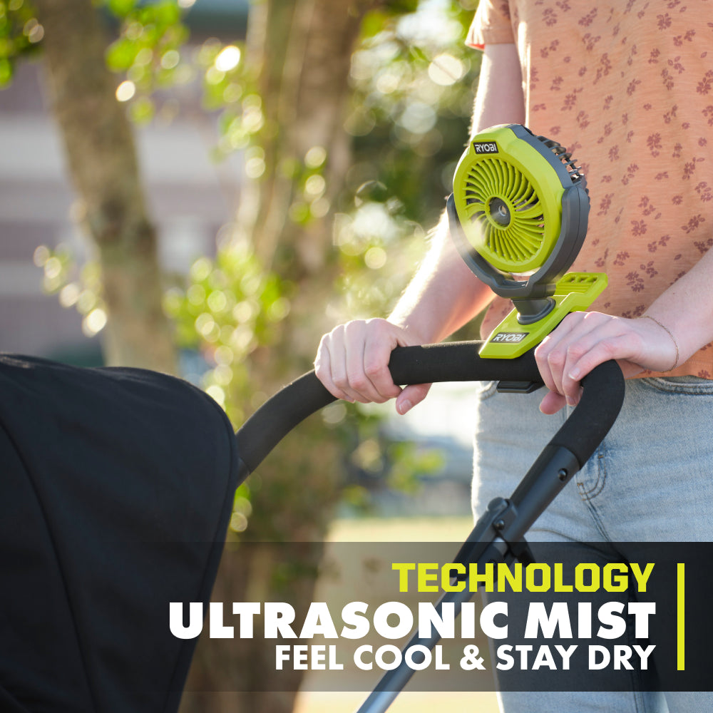 USB Lithium Misting Fan Kit