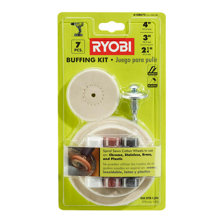 7PC Metal Buffing Kit